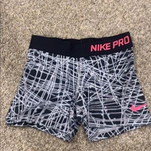 Girls Nike Pro Dri-fit shorts